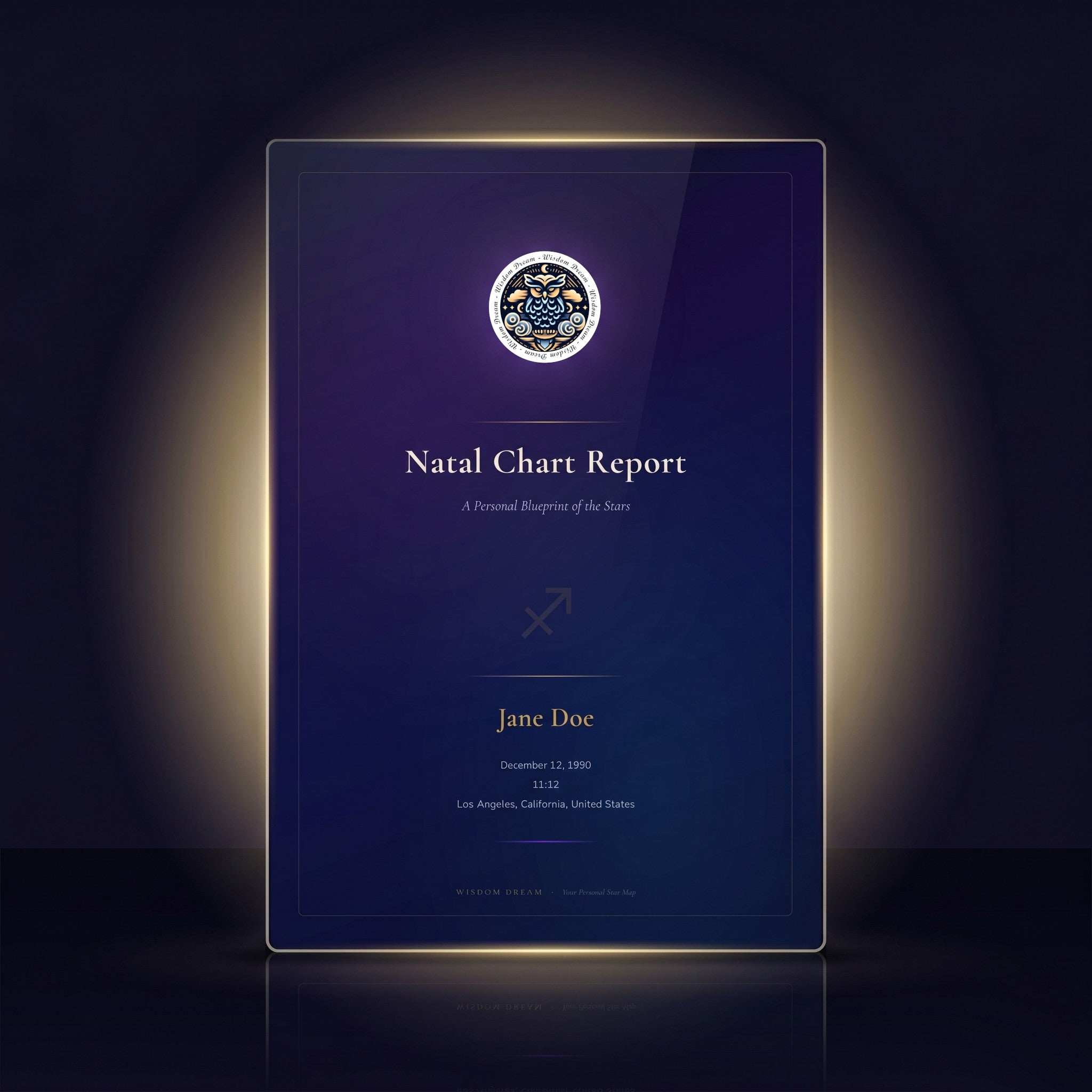 Full Natal Chart Report